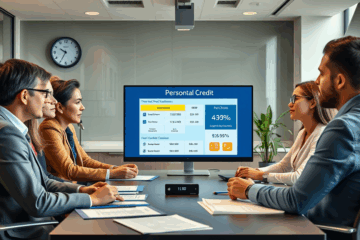 Pessoa preenchendo um formulário online para aprovação de crédito rápida.