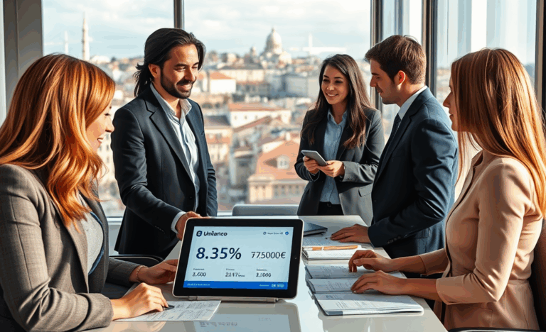 Imagem de cliente satisfeito com o crédito pessoal Unibanco