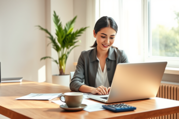 Imagem ilustrativa de um empréstimo online fácil com processos simples e taxas reduzidas.